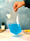 Shop Pouch With Nozzle - Transparent - 1L - Set Of 2