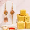 Precious Bhaiya Bhabhi Rakhi and Soan Papdi