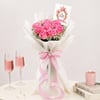 Precious Pink Rose Bouquet For Daughters Online