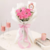 Gift Precious Pink Rose Bouquet For Daughters