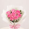 Buy Precious Pink Rose Bouquet For Daughters
