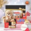 Premium Bhai Dooj Gift Hamper With Chocolates And Teddy Online