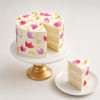 Shop Premium Floral Cake with Bouquet for Bhaiya Bhabhi
