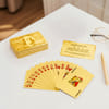 Gift Premium Gold-Finish Poker Party Playing Cards