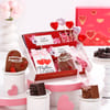 Premium Gourmet Chocolate Gift Box with Heart Chocolates
