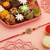 Premium Gourmet Sweets And Rakhi Hamper Online