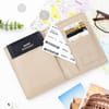 Shop Premium Passport Cover And Luggage Tag Combo - Grey