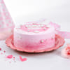 Gift Pretty in Pink Birthday Cake (1 Kg)