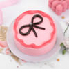 Gift Pretty In Pink Bow-Themed Cake