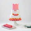 Gift Pretty in Pink Multi-tiered cake (5 Kg)