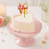 Gift Pretty Pink Blooms with Bento Cake Combo