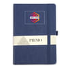 Primo A5 Blue Premium Diary - Customized with Logo Online