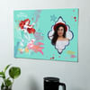 Gift Princess Ariel Personalized Poster