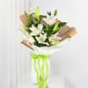 Pristine Lily Elegance Small Bouquet Online