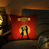 Promise Day Valentine LED Satin Cushion Online