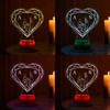 Shop Promise Of Love Personalized LED Lamp - Wooden Finish Base