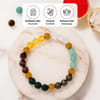 Gift Prosperity Dhanyog Gemstone Bracelet Rakhi