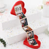 Gift Pull-Up Photo Album Heart Box And Treats Personalized Anniversary Gift