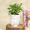 Buy Purifying Syngonium Plant in a Buddha Planter