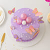 Buy Purple Butterfly Celebration Cake (1kg)