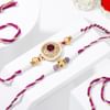 Gift Purple Elegance Rakhi Hamper