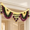 Gift Purple Floral Diwali Toran
