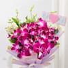 Shop Purple Orchids Mother's Day Bouquet