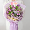 Buy Purple Tulips Women's Day Bouquet