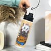 Buy Purr-fectly Cute Cat Love Water Bottle - 700 ML