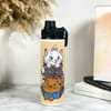 Purr-fectly Cute Cat Love Water Bottle - 700 ML Online