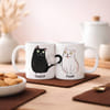Purrfect Match Personalized Couple Mugs