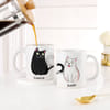 Gift Purrfect Match Personalized Couple Mugs For Valentine's Day