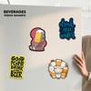 Quirky Beverage Fridge Magnet-Set Of 4 Online