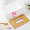 Gift Quirky Personalized Wooden Tissue Box
