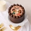 Quirky Rakhi Chocolate Bento Cake (300 gm)