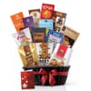 Radiant Christmas Gourmet Treats Basket