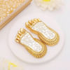 Radiant Gold Silver Finish Laxmi Charan Paduka Online