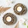 Radiant Jyoti Chakra Diyas - Set Of 2 Online