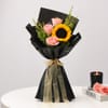 Buy Radiant Leo Sunflower Bouquet