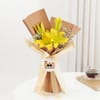 Gift Radiant Lilies Dear Dad Bouquet