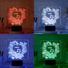 Buy Radiant Love Personalized LED Lamp