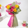 Gift Radiant Mother's Day Bouquet & Pineapple Cake Combo