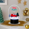 Buy Radiant Personalized Merry Christmas LED Lamp - Black Base