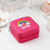 Radiant Pink Personalized Jewellery Organizer Online