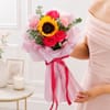 Gift Radiant Sunflower & Rose Bouquet