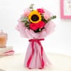 Radiant Sunflower & Rose Bouquet