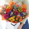 Radiant Sunrise No Lilies Bouquet. Online