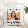 Gift Radiant Wishes Personalized Birthday Cushion
