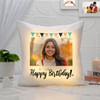 Radiant Wishes Personalized Birthday LED Cushion Online