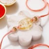 Gift Rainbow and Mosaic Aura Rakhi -Set of 3